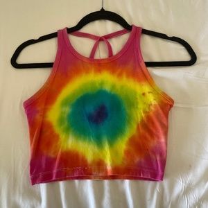 Tie dye crop top